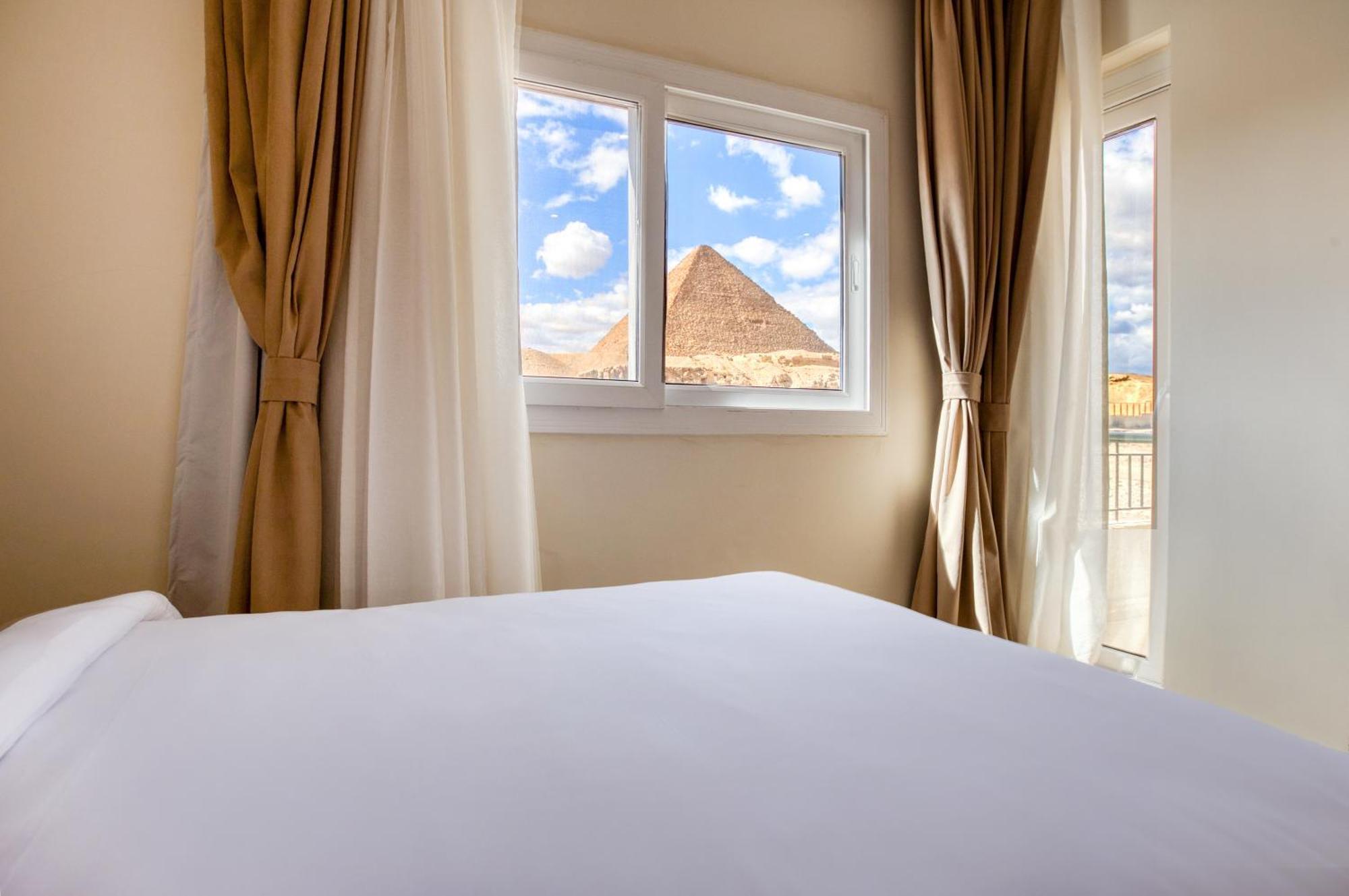 Hotel Soul Pyramids View Kafret el-Gabal Exterior foto