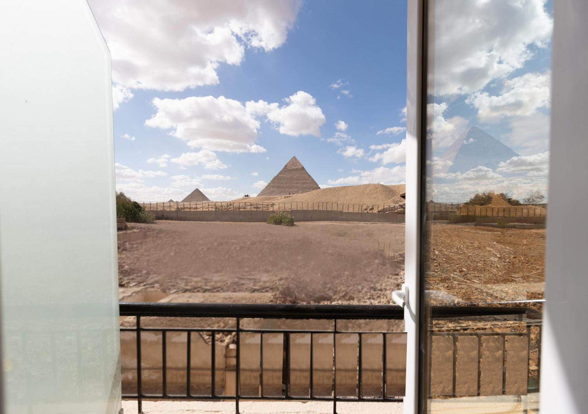 Hotel Soul Pyramids View Kafret el-Gabal Exterior foto