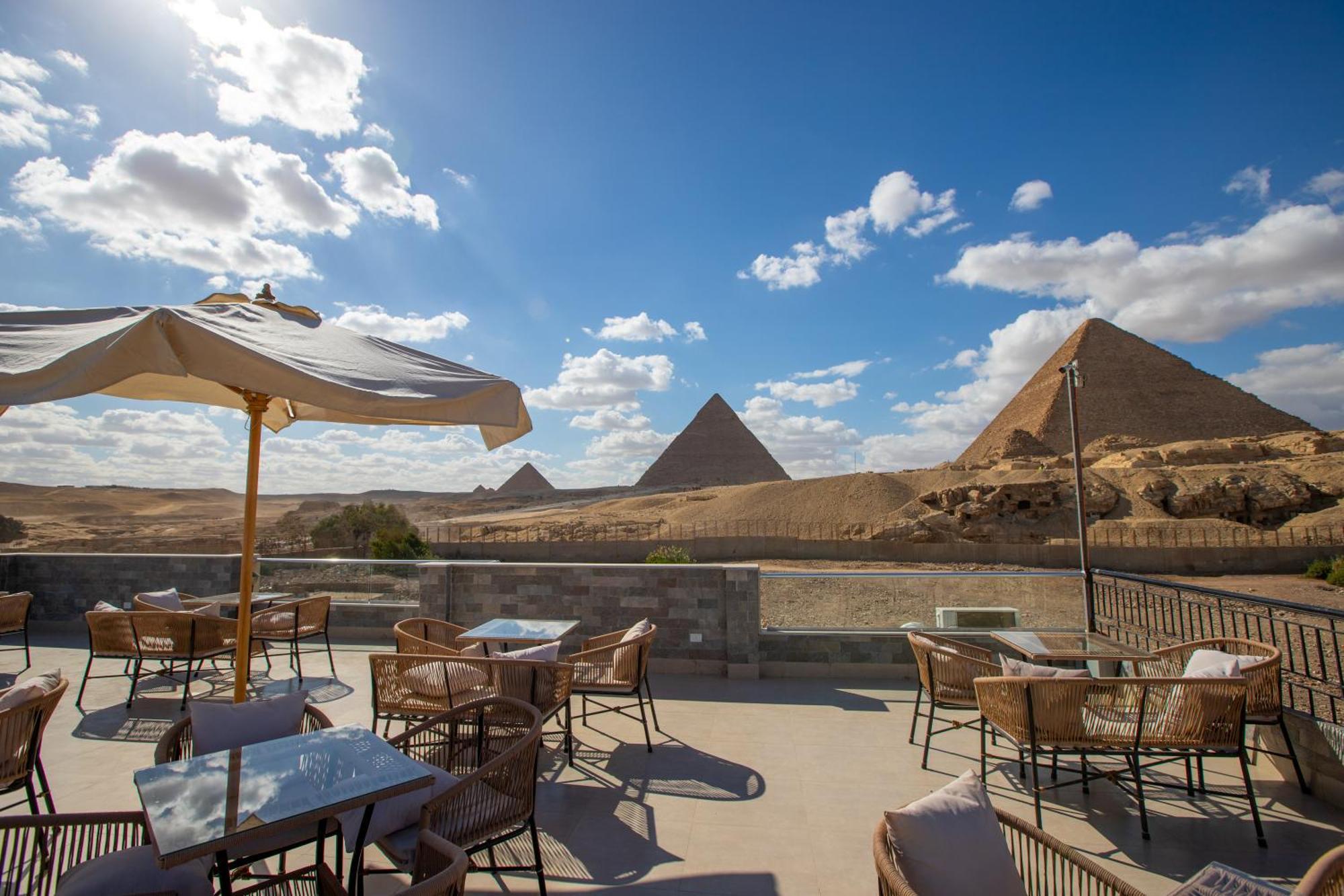 Hotel Soul Pyramids View Kafret el-Gabal Exterior foto