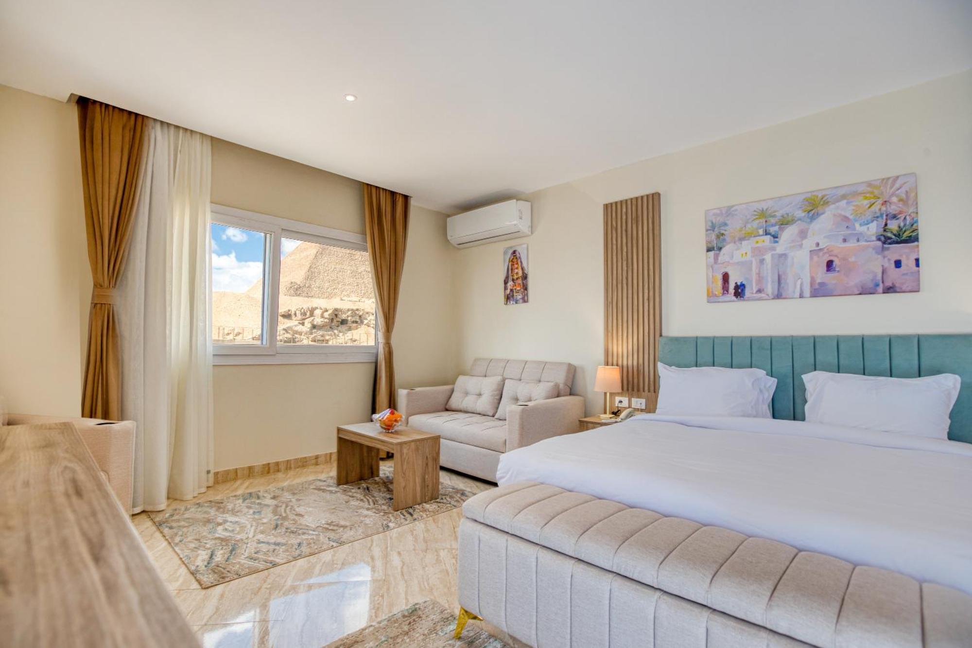 Hotel Soul Pyramids View Kafret el-Gabal Exterior foto
