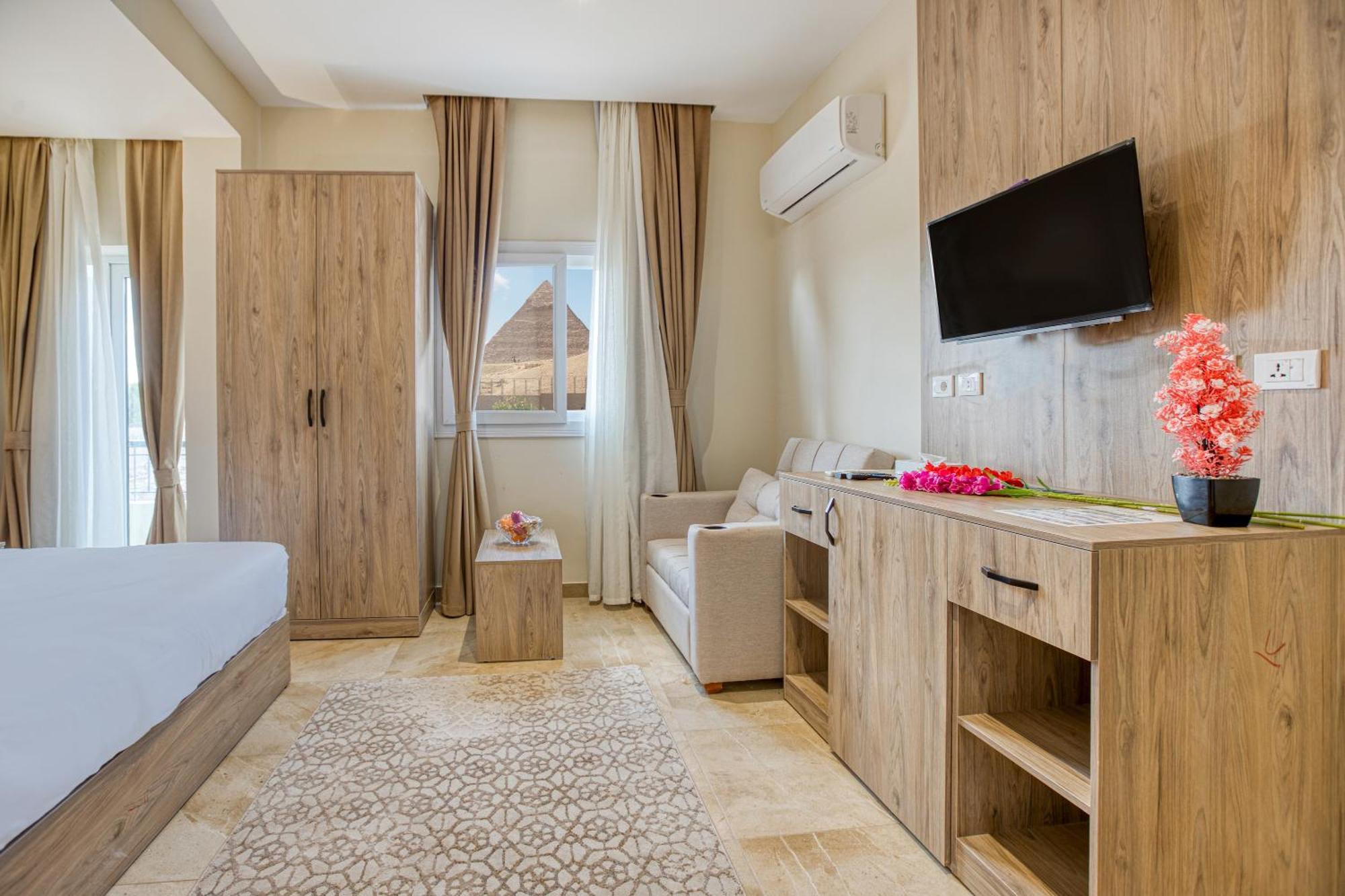 Hotel Soul Pyramids View Kafret el-Gabal Exterior foto