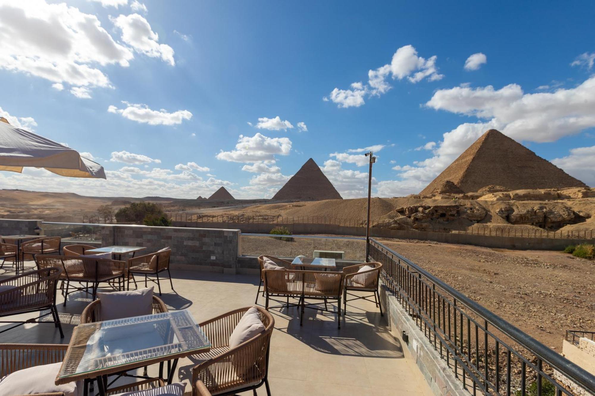 Hotel Soul Pyramids View Kafret el-Gabal Exterior foto