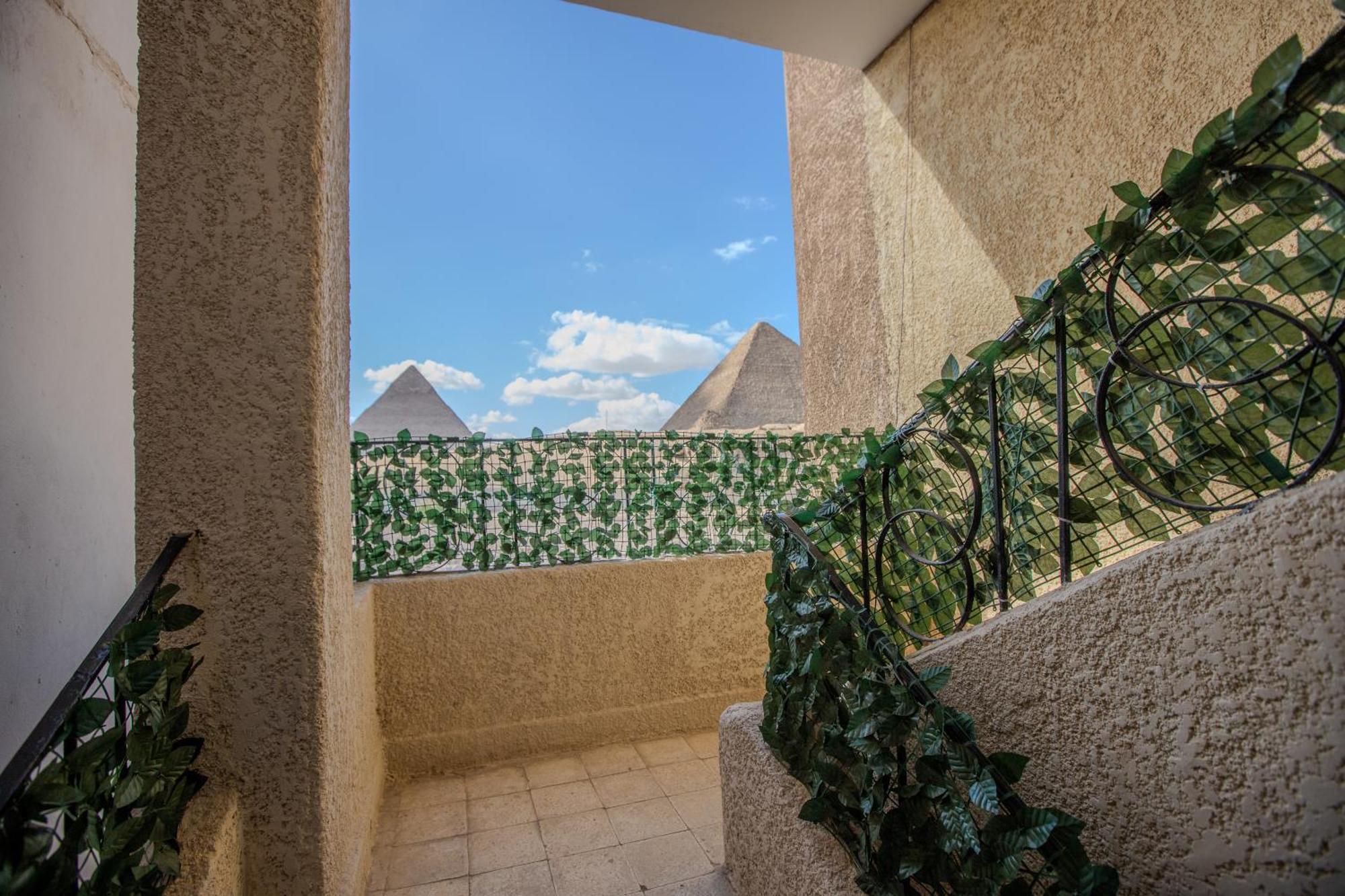 Hotel Soul Pyramids View Kafret el-Gabal Exterior foto