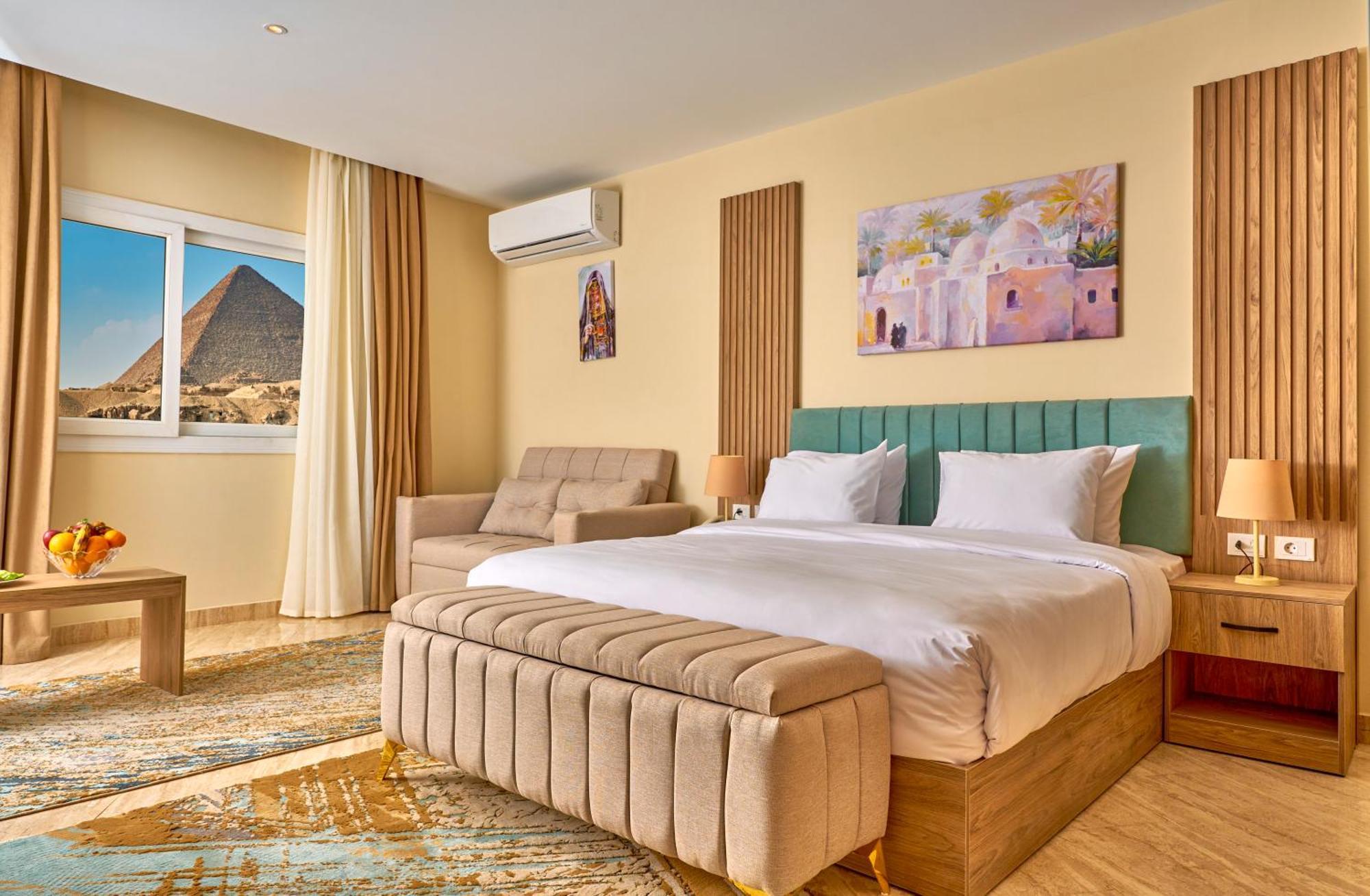 Hotel Soul Pyramids View Kafret el-Gabal Exterior foto