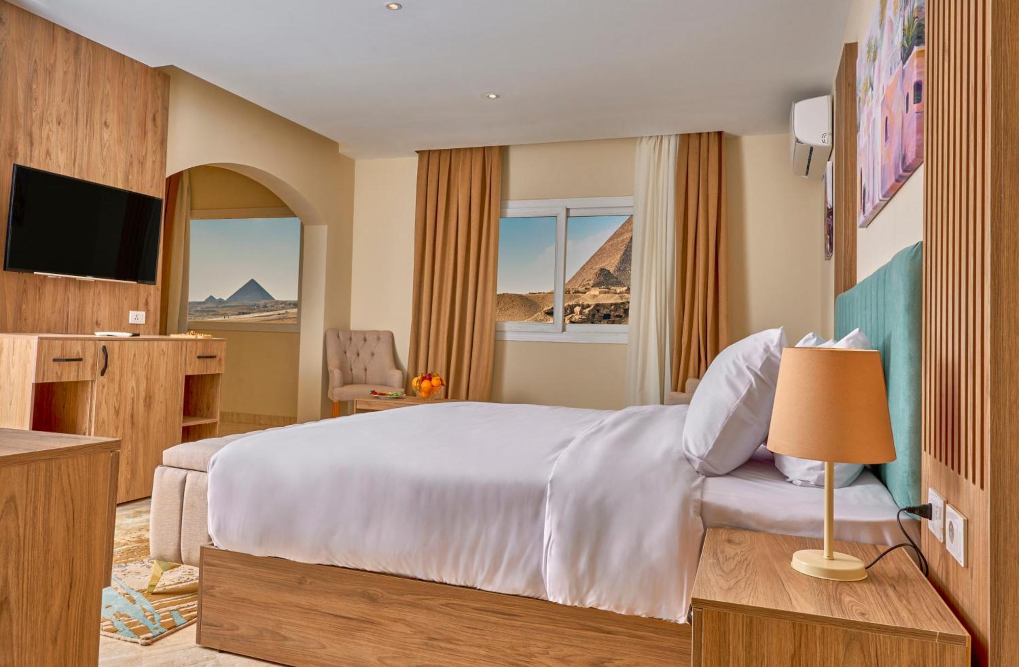 Hotel Soul Pyramids View Kafret el-Gabal Exterior foto