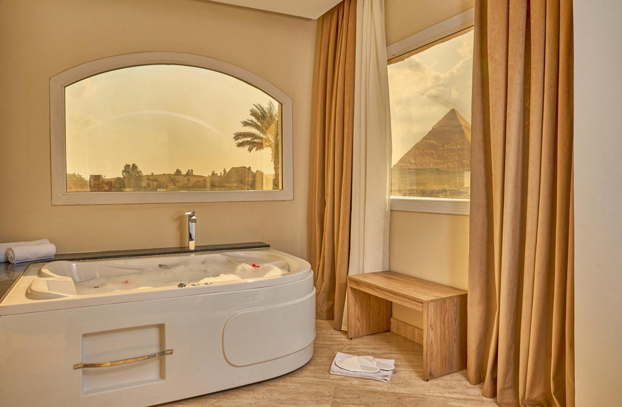 Hotel Soul Pyramids View Kafret el-Gabal Exterior foto